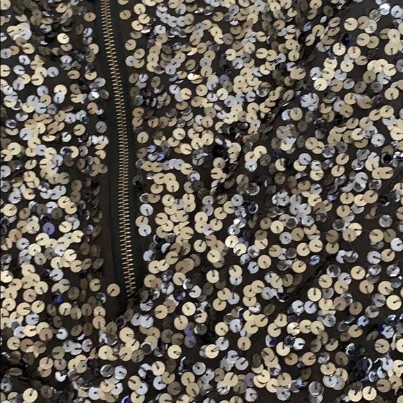 Sequinned bomber jacket - Picture 3 of 6